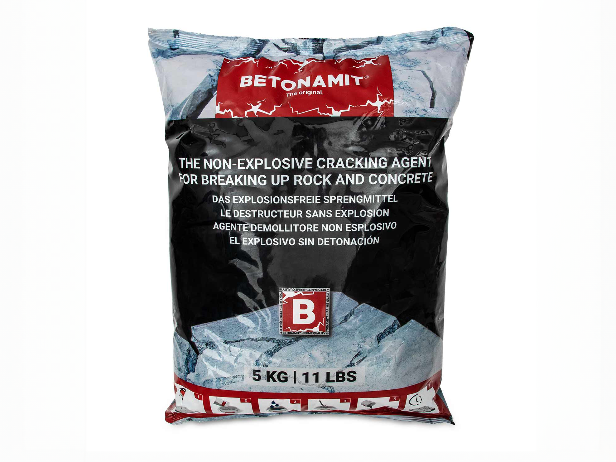 BETONAMIT Bag 5 kg – Single bag | 11 lbs